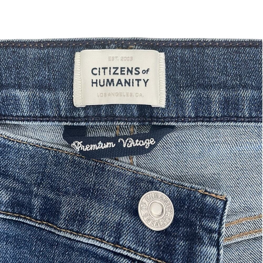 Citizens of Humanity Emerson Slim Boyfriend Jeans Mid Rise Ankle Size 28 Classic - Picture 11 of 14